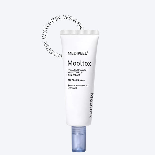 Hyaluronic Acid Mooltox Mild Tone Up Sun Cream, SPF50+/PA++++ - WowSkin Romania